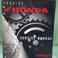 GENUINE HONDA 61MAL01 CBR600F3 SERVICE MANUAL '95-'96