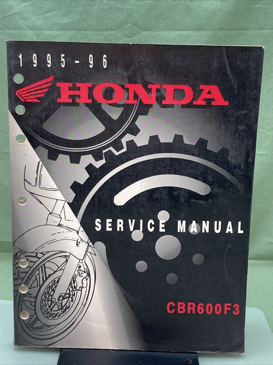 GENUINE HONDA 61MAL01 CBR600F3 SERVICE MANUAL '95-'96