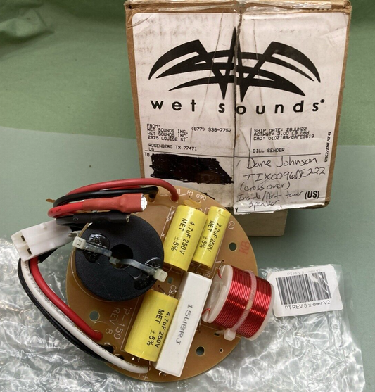NEW GENUINE WET SOUNDS PT-REV 8 X-OVER V2
