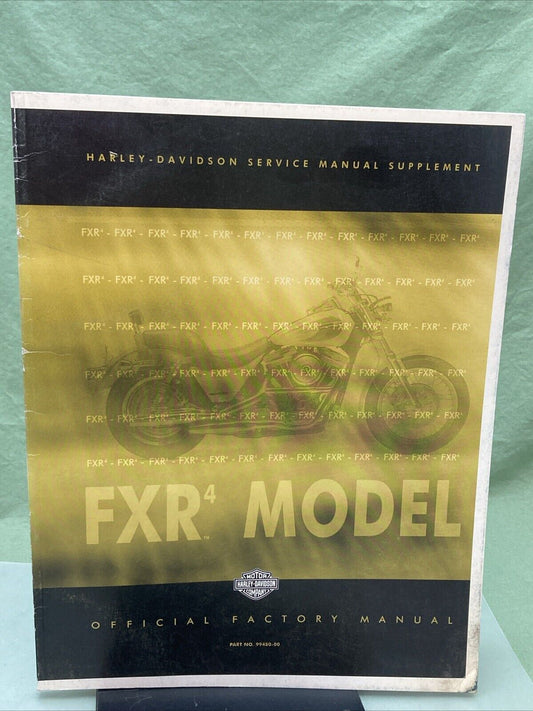 HARLEY DAVIDSON 99480-00 FXR 4 MODEL 2000 FACTORY MANUAL