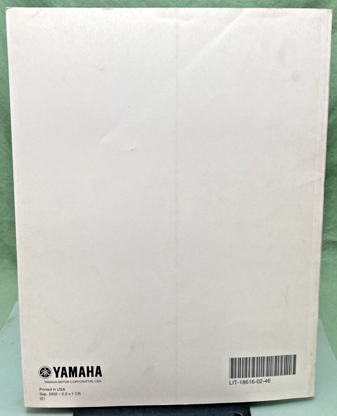 GENUINE YAMAHA 68S-28197-1E-1X T60B SUPPLEMENTARY SERVICE MANUAL 2002