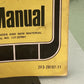 YAMAHA LIT-11616-01-04 XS750E SUPPLEMENTARY SERVICE MANUAL 2F3-28197-11