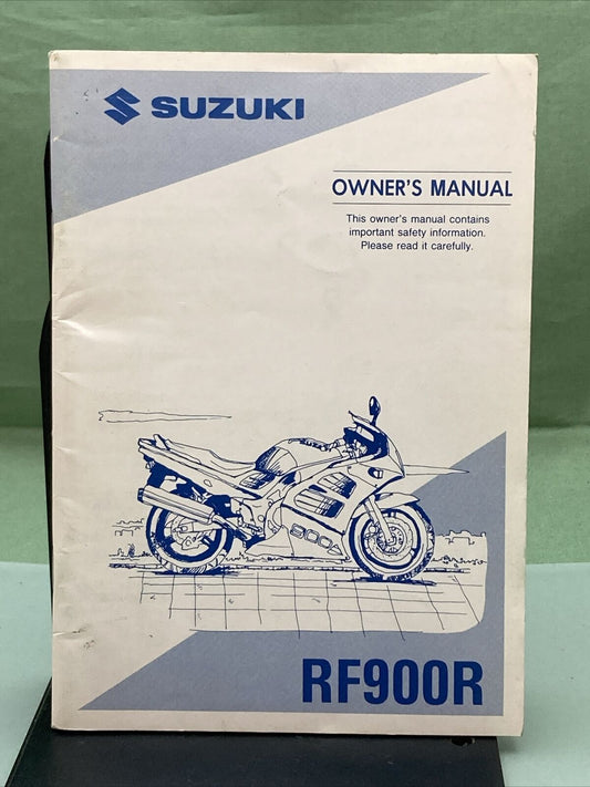 GENUINE SUZUKI 99011-02C53-03A RF900R OWNER'S MANUAL