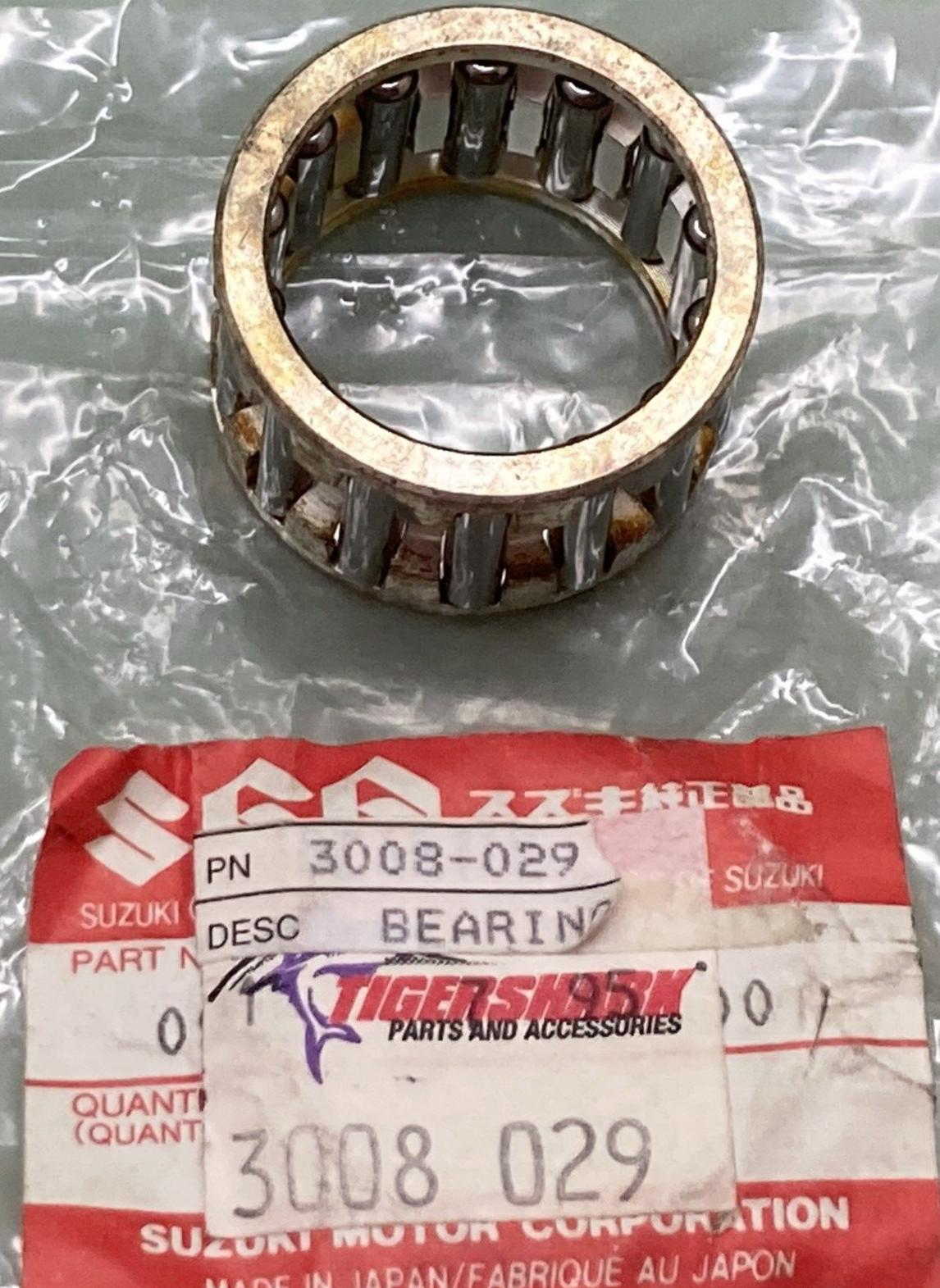 NEW GENUINE TIGERSHARK 3008-029 BEARING ROLLER M26X34X19.8