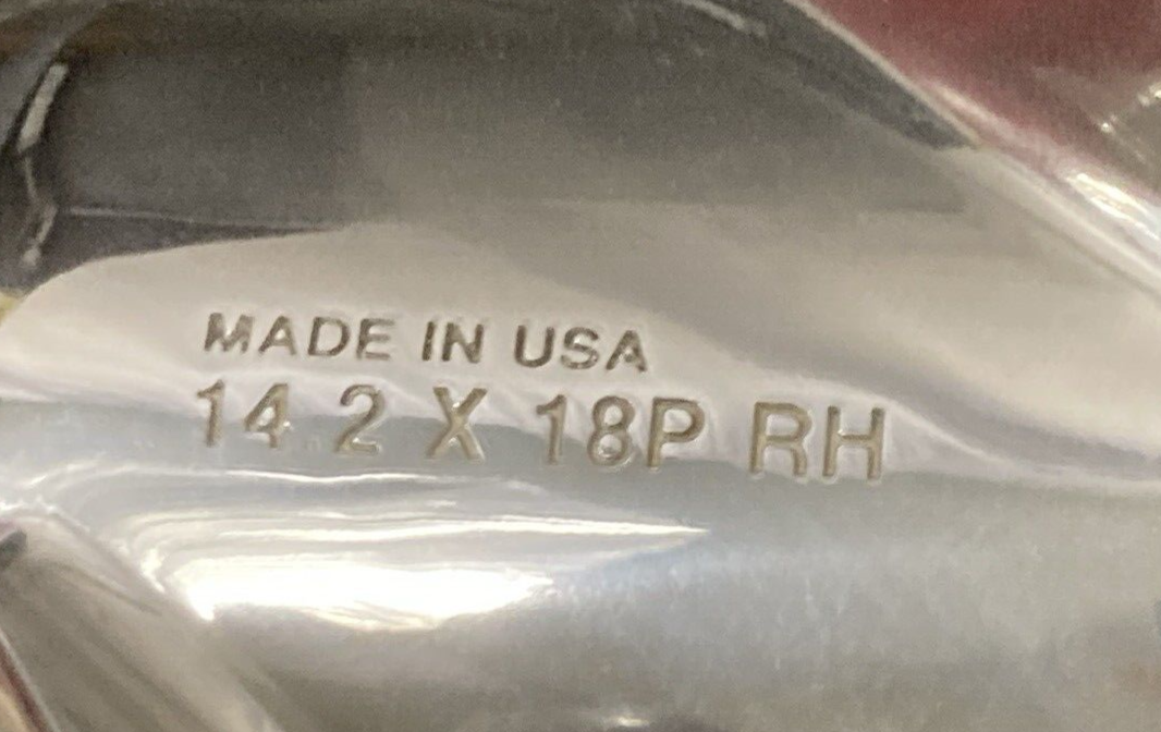 NEW GENUINE MERCURY 48-8M0151237 PROPELLER ENERTIA 3-BLADE RH 14.3"D 18PITCH SS