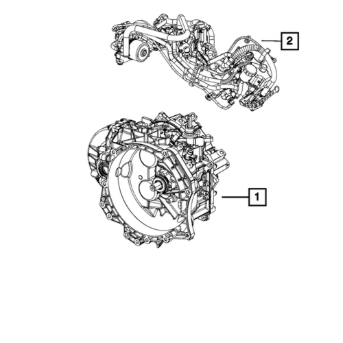NEW GENUINE MOPAR 68589079AA Transmission 2014-2017 Ram ProMaster 3.0L L4 Diesel