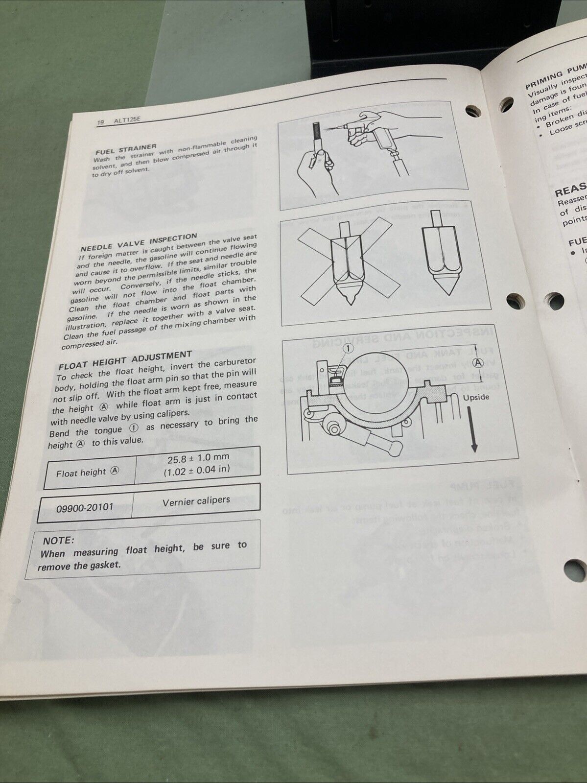 GENUINE SUZUKI 99501-41045-01E ALT125 SUPPLEMENTARY SERVICE MANUAL 1984