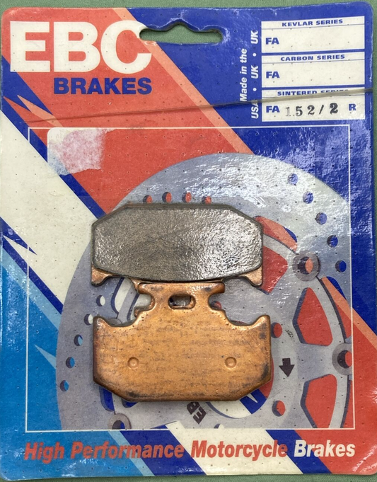 NEW GENUINE EBC FA152/2R SINTERED BRAKE PADS SUZUKI YAMAHA