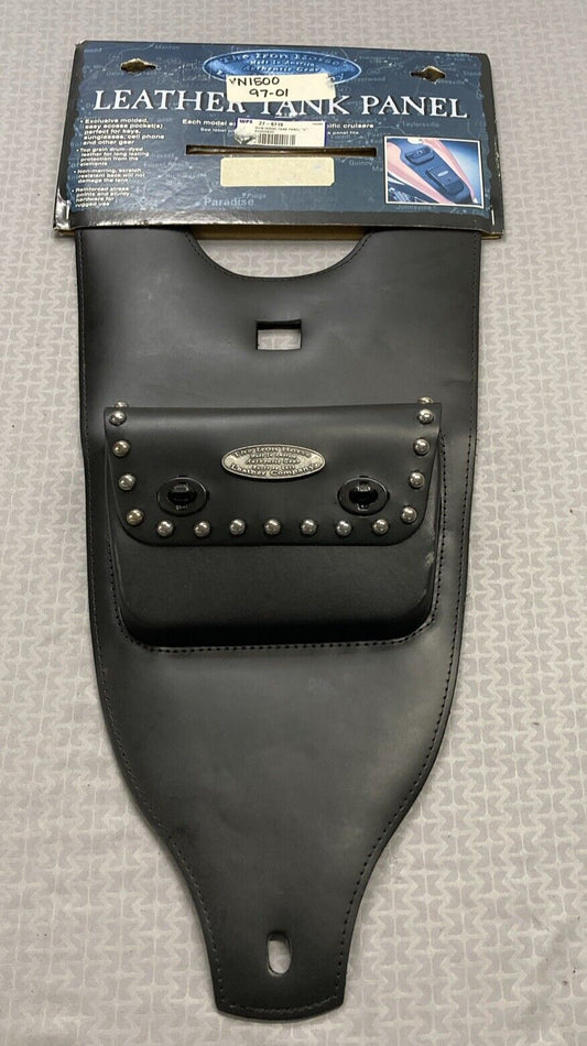 NEW IRON HORSE LEATHER CO 59133-00 DOW STUDDED TANK PANEL KAWASAKI