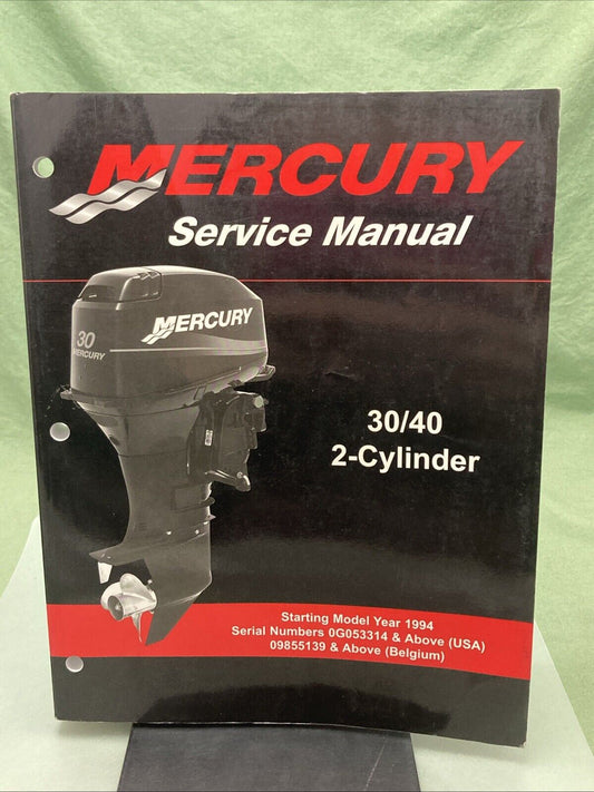 GENUINE MERCURY 90-826148R03 30/40 2-CYLINDER SERVICE MANUAL 2003