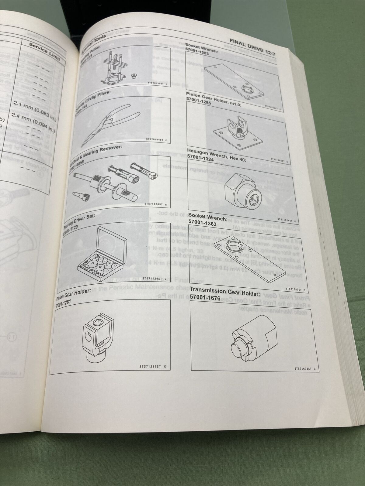 GENUINE KAWASAKI 99924-1395-01 UTILITY VEH SERVICE MANUAL MULE 3010 DIESEL 4X4