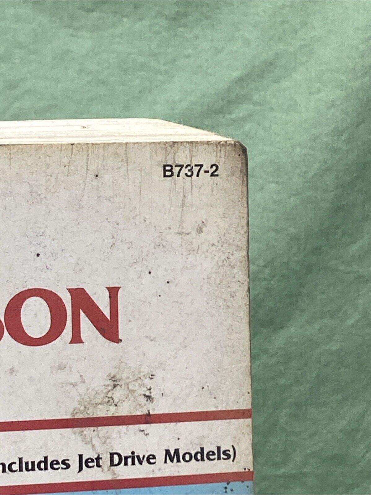 GENUINE CLYMER B737-2 EVINRUDE/JOHNSON OUTBOARD 85-300HP TWO-STROKE 95-02 MANUAL