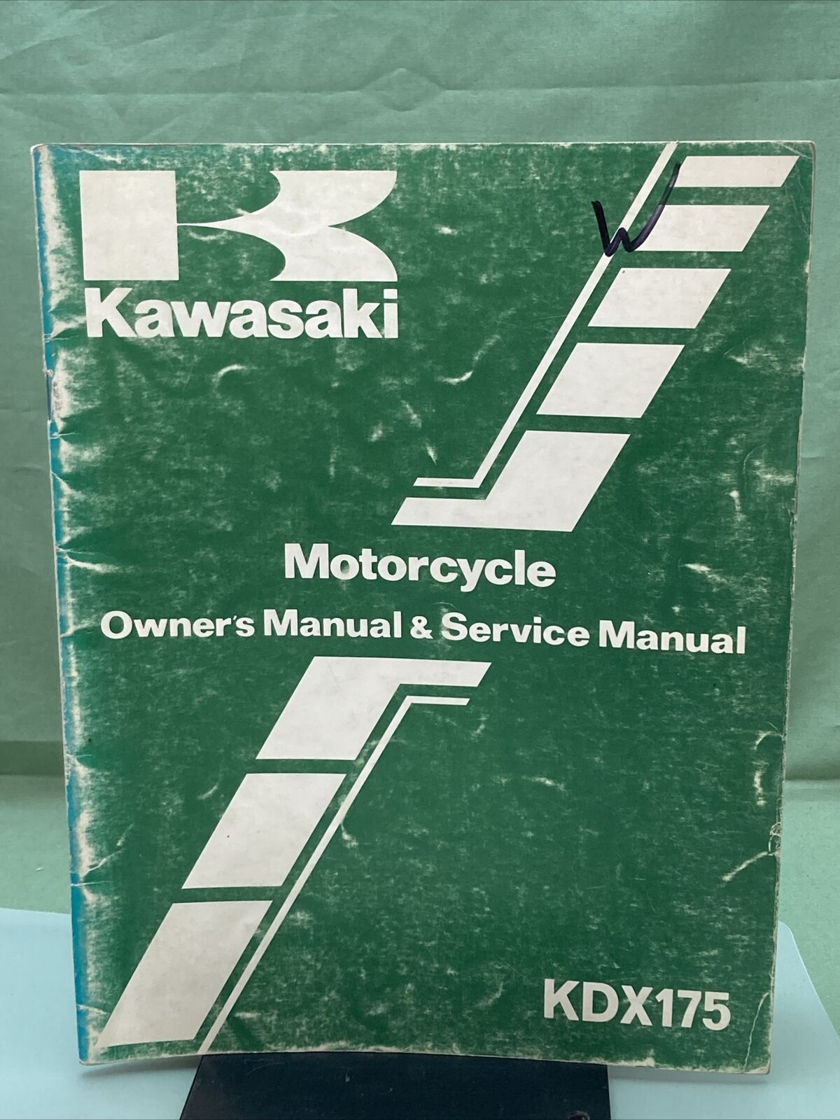 GENUINE KAWASAKI 99920-1167-01 OWNER'S AND SERVICE MANUAL KDX175