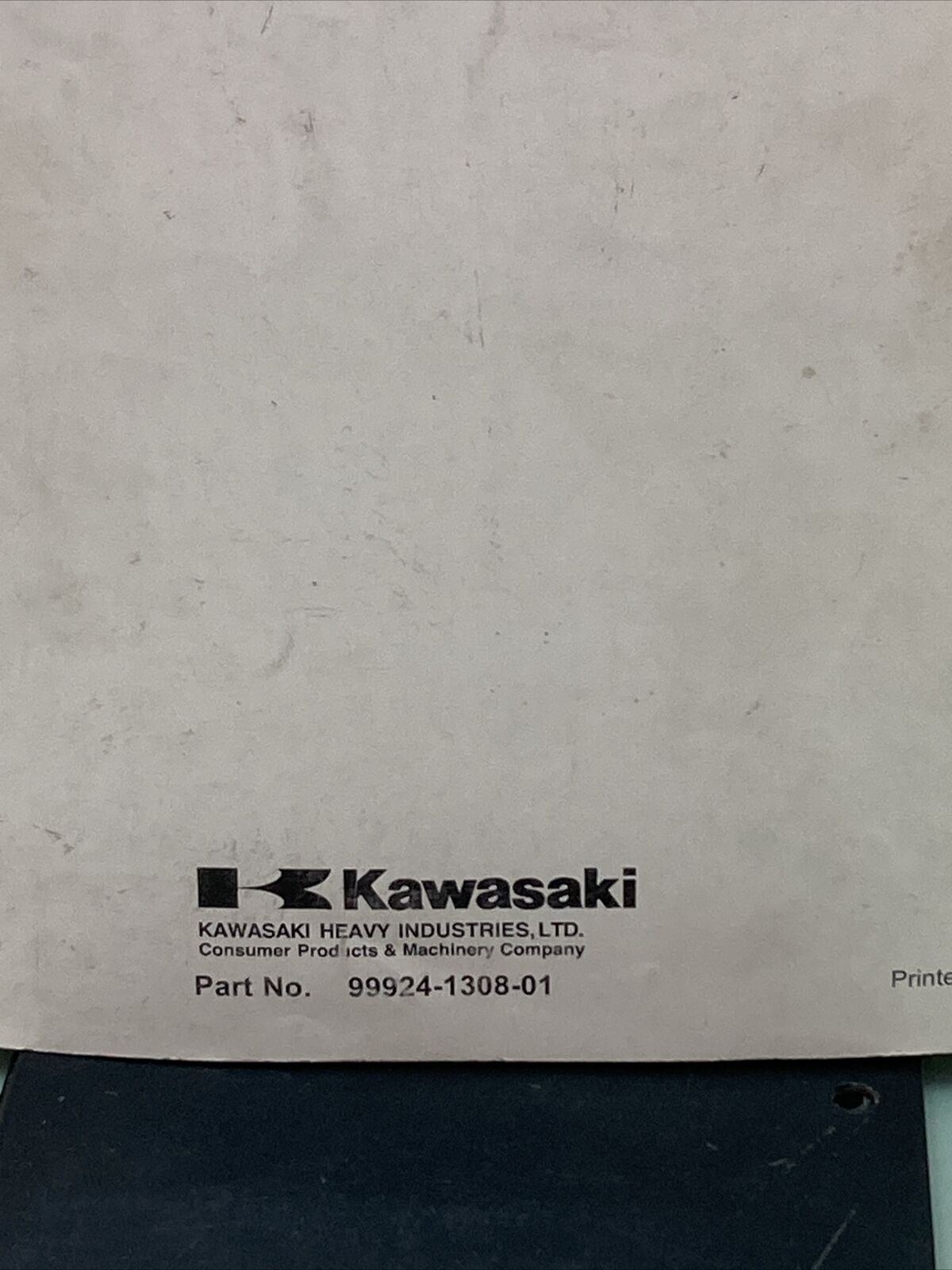 GENUINE KAWASAKI 99924-1308-01 ULTRA 150 JET SKI WATERCRAFT SERVICE MANUAL