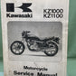 GENUINE KAWASAKI 99924-1026-03 SERVICE MANUAL KZ1000 KZ1100