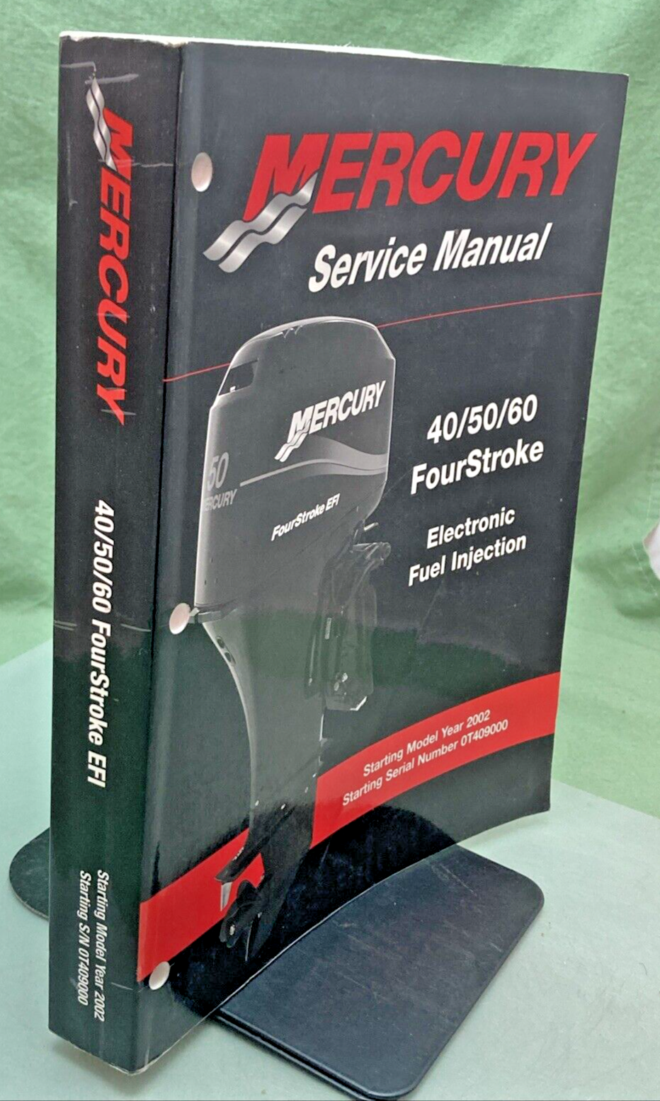 GENUINE MERCURY 90-883065 40/50/60 FOURSTROKE EFI SERVICE MANUAL 2001