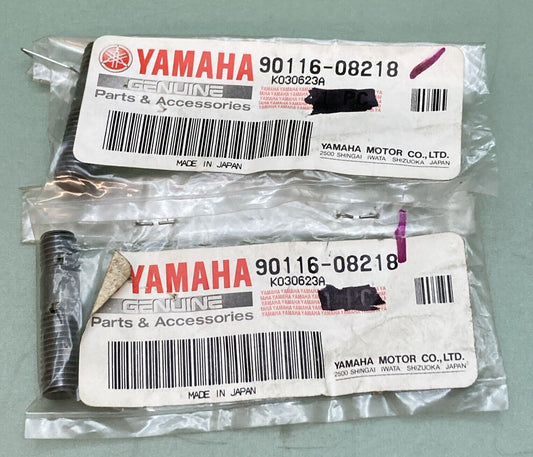 QTY 2 NEW GENUINE YAMAHA 90116-08218 REAR WHEEL BOLT STUD