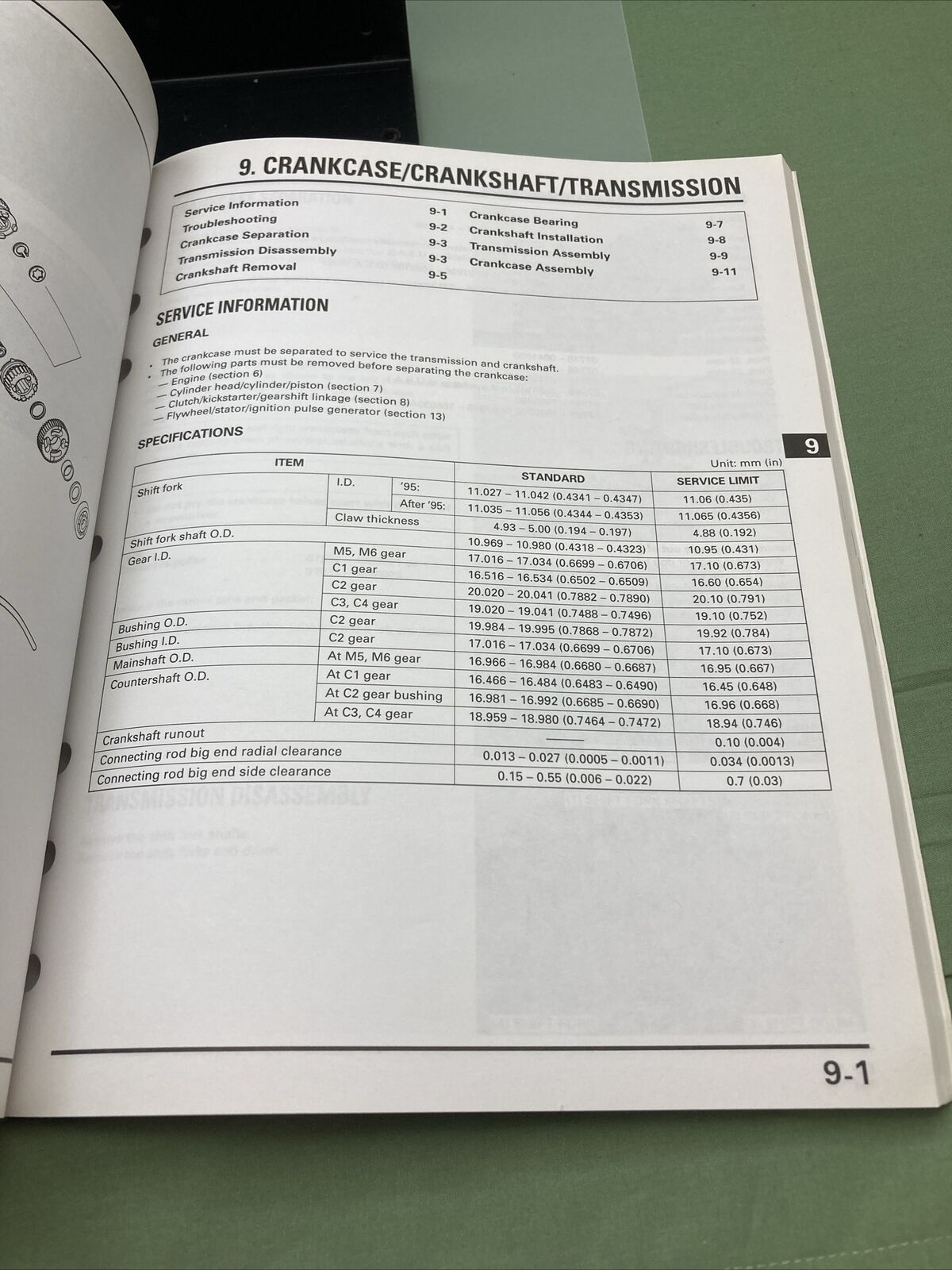 GENUINE HONDA 61GBF01 CR80/CR80RB SERVICE MANUAL '95-'97