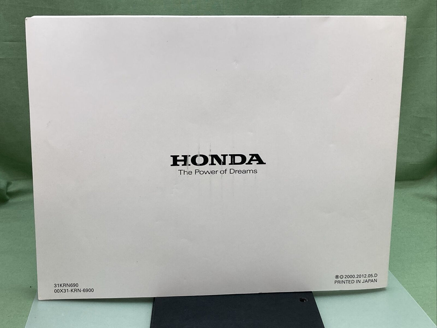 GENUINE HONDA 31KRN690 CRF250R OWNER'S MANUAL AND COMPETITION HANDBOOK  '13