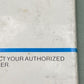 GENUINE MERCURY MARINE 90-13532-1 SERVICE ASSISTANCE & WARRANTY INFORMATION 1986