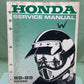 GENUINE HONDA 61KW301 NX250 SERVICE MANUAL '88-'89