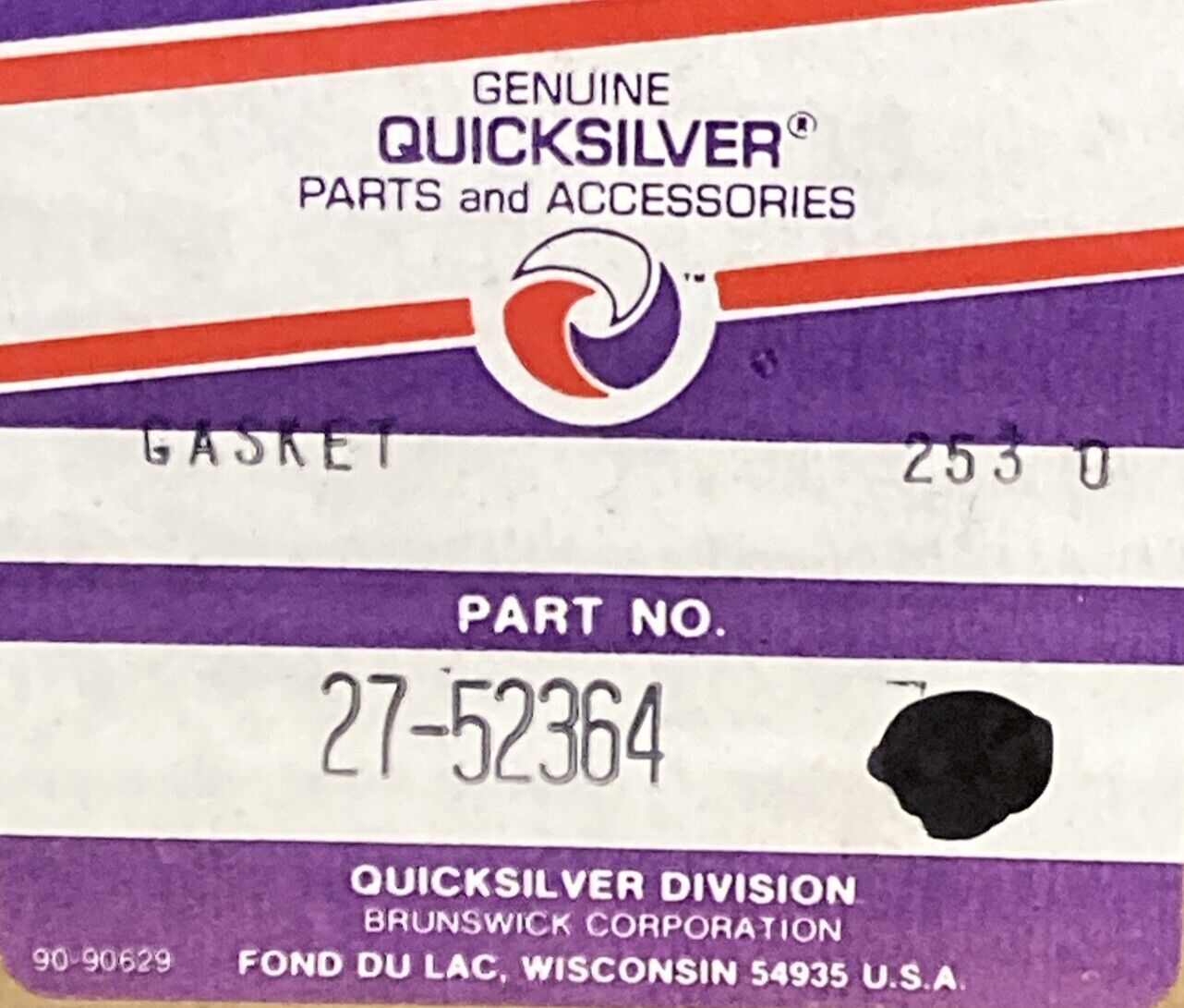 NEW GENUINE MERCURY QUICKSILVER 27-52364 GASKET CYLINDER HEAD