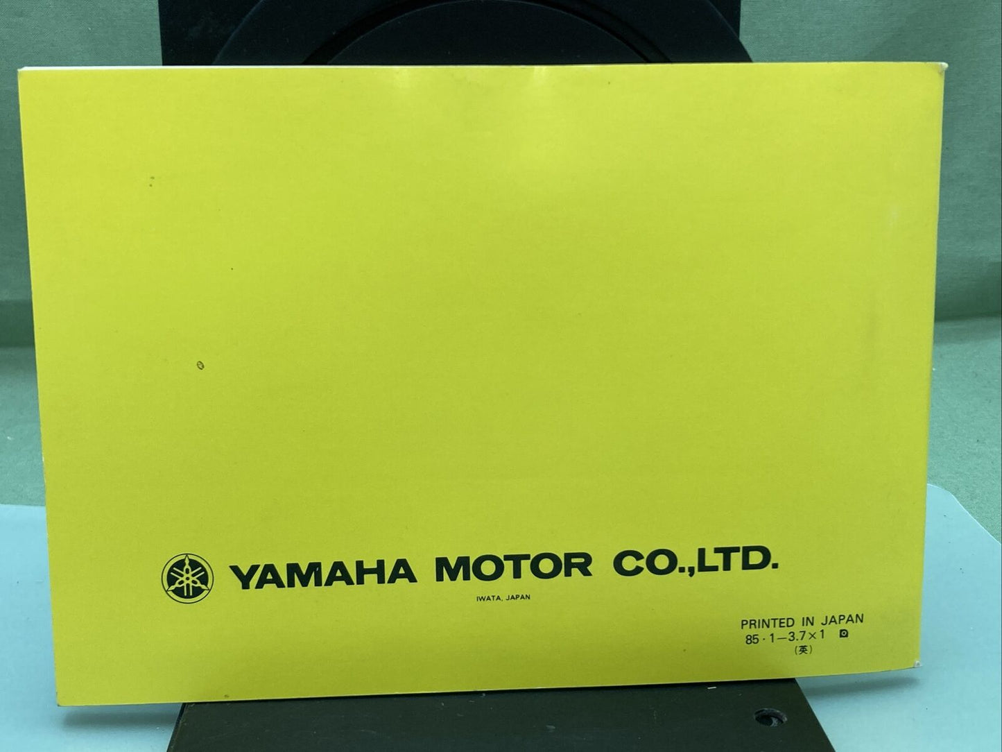 GENUINE YAMAHA LIT-11626-04-87 YF60S OWNER'S MANUAL 1HN-28199-10