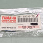 QTY 2 NEW GENUINE YAMAHA 341-83333-70 Screw, Flat Head