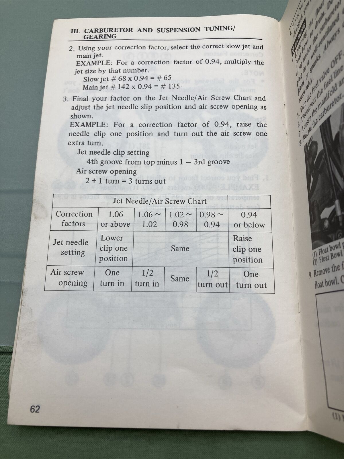 GENUINE HONDA 31KA3610 CR125R OWNER'S MANUAL '84