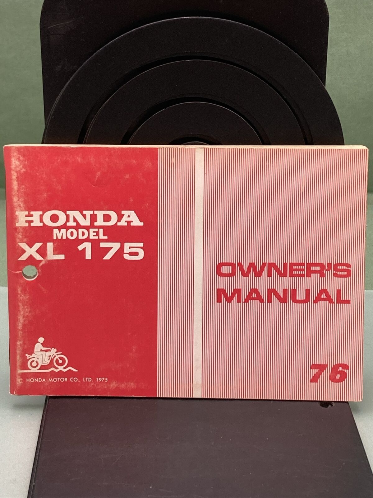 GENUINE HONDA 3139101 XL175 OWNER'S MANUAL '76