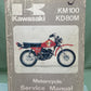 GENUINE KAWASAKI  99924-1012-04 SERVICE MANUAL KM100 KD80M