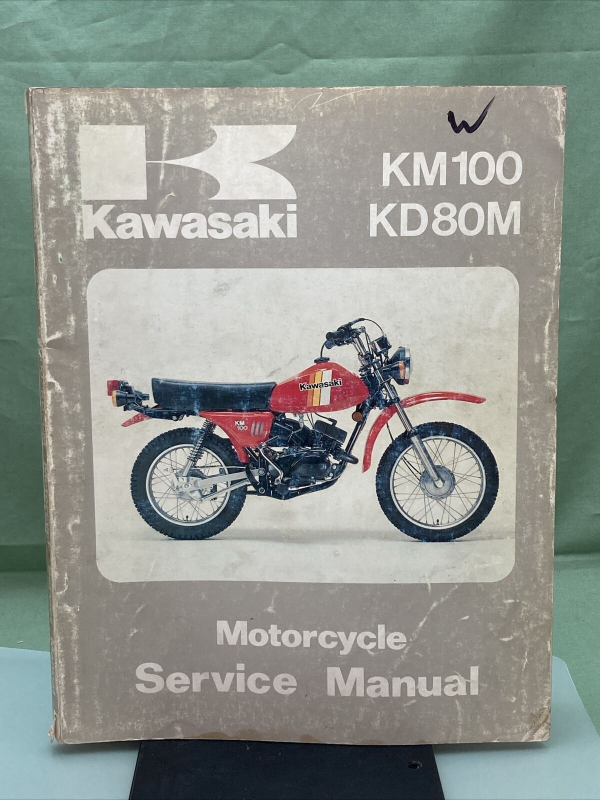 GENUINE KAWASAKI  99924-1012-04 SERVICE MANUAL KM100 KD80M