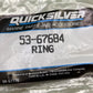 QTY 3 NEW GENUINE MERCURY QUICKSILVER 53-67684 RETAINING RING