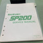 GENUINE SUZUKI 99500-41070-03E SP200 SERVICE MANUAL 1985