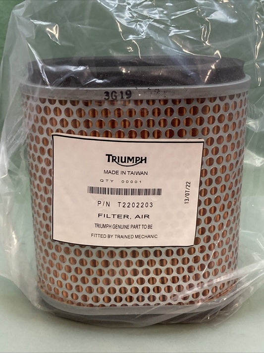 NEW GENUINE TRIUMPH T2202203 Air Filter