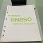 GENUINE SUZUKI 99500-32020-03E GN250 SERVICE MANUAL