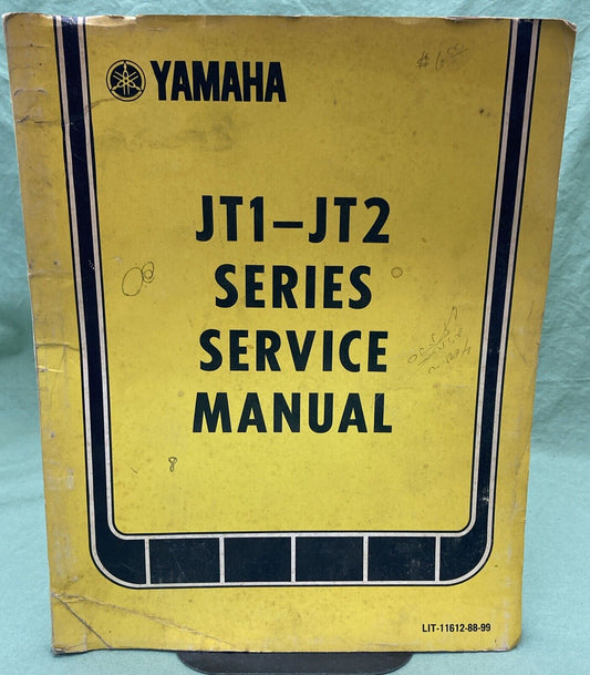 YAMAHA LIT-11612-88-99 JT1-JT2 SERIES SERVICE MANUAL