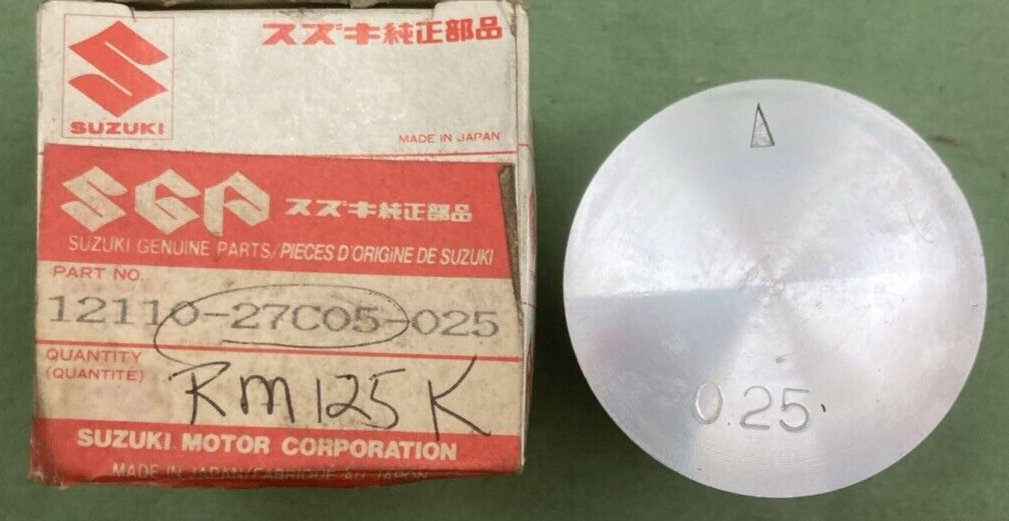 NEW GENUINE SUZUKI 12110-27C05-025 PISTON CRANKSHAFT FOR RN125