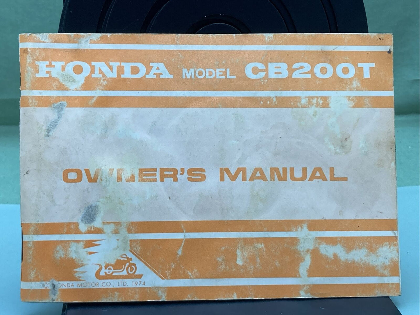 GENUINE HONDA 3135402 MODEL CB200T OWNER'S MANUAL '74