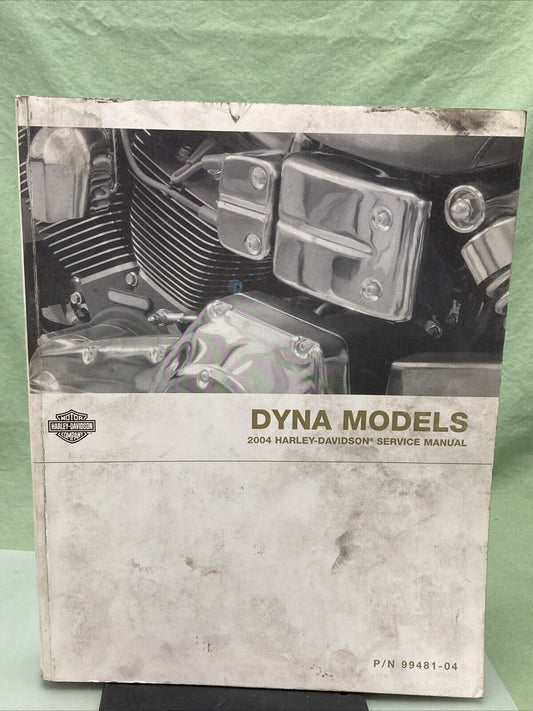 HARLEY DAVIDSON 99481-04 DYNA MODELS 2004 SERVICE MANUAL