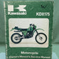 GENUINE KAWASAKI 99920-1122-01 OWNER'S AND SERVICE MANUAL KDX175