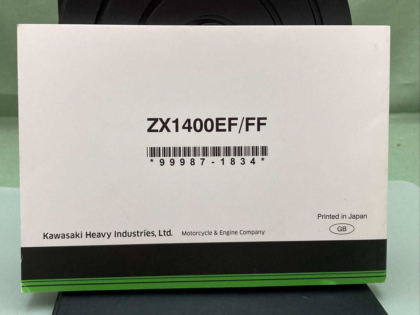 GENUINE KAWASAKI 99987-1834 NINJA ZX-14R / NINJA ZX-14R ABS OWNER'S MANUAL