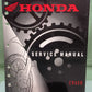 GENUINE HONDA 61GBF00 CR80R SERVICE MANUAL '95