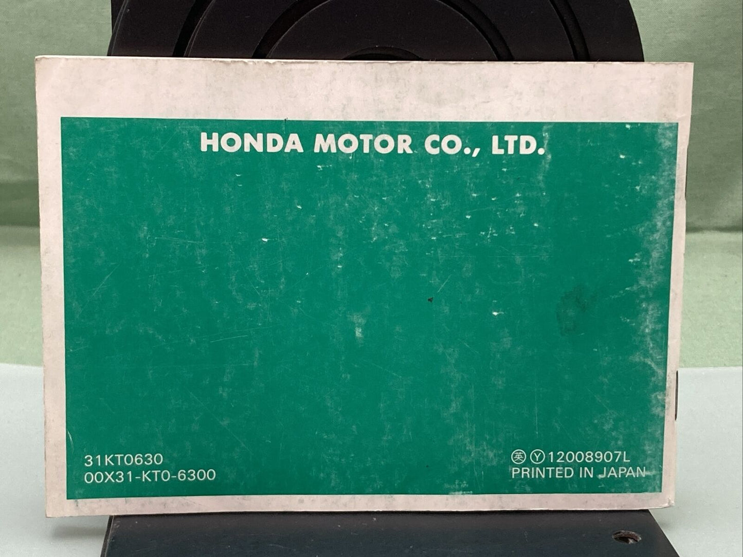 GENUINE HONDA 31KT0630 XR200R OWNER'S MANUAL '90