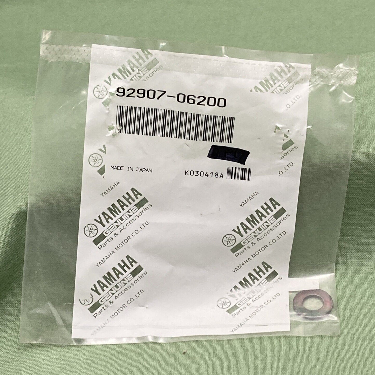 QTY 3 NEW GENUINE YAMAHA 92907-06200 SHROUD Washer (6TA)