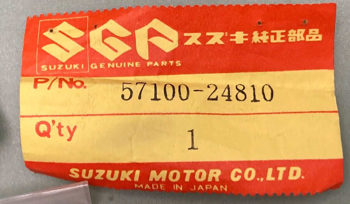 NEW GENUINE SUZUKI 57100-24810 THROTTLE LEVER ASSEMBLY