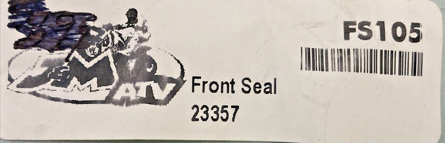 QTY 2 NEW REPLACES J&M ATV FS105 FRONT SEAL 23357