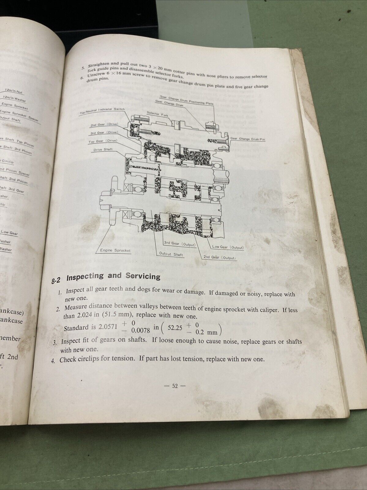 GENUINE KAWASAKI 175 MODEL F2, F2TR SHOP MANUAL