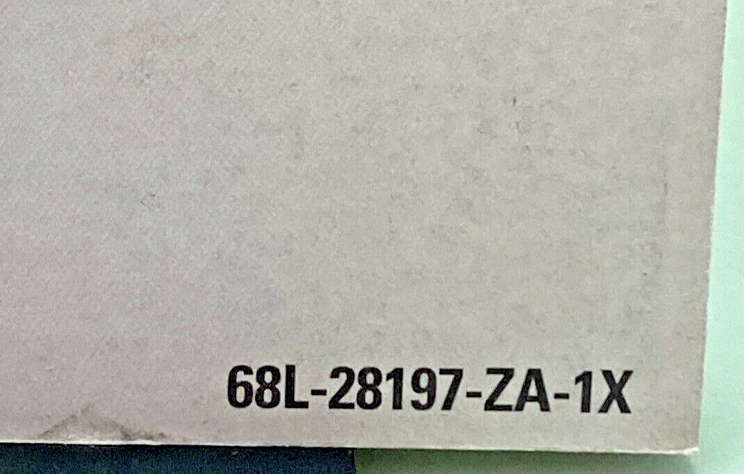 GENUINE YAMAHA LIT-18616-02-22 Z150Z, LZ150Z, VZ150Z SUPP. SERVICE MANUAL 2000