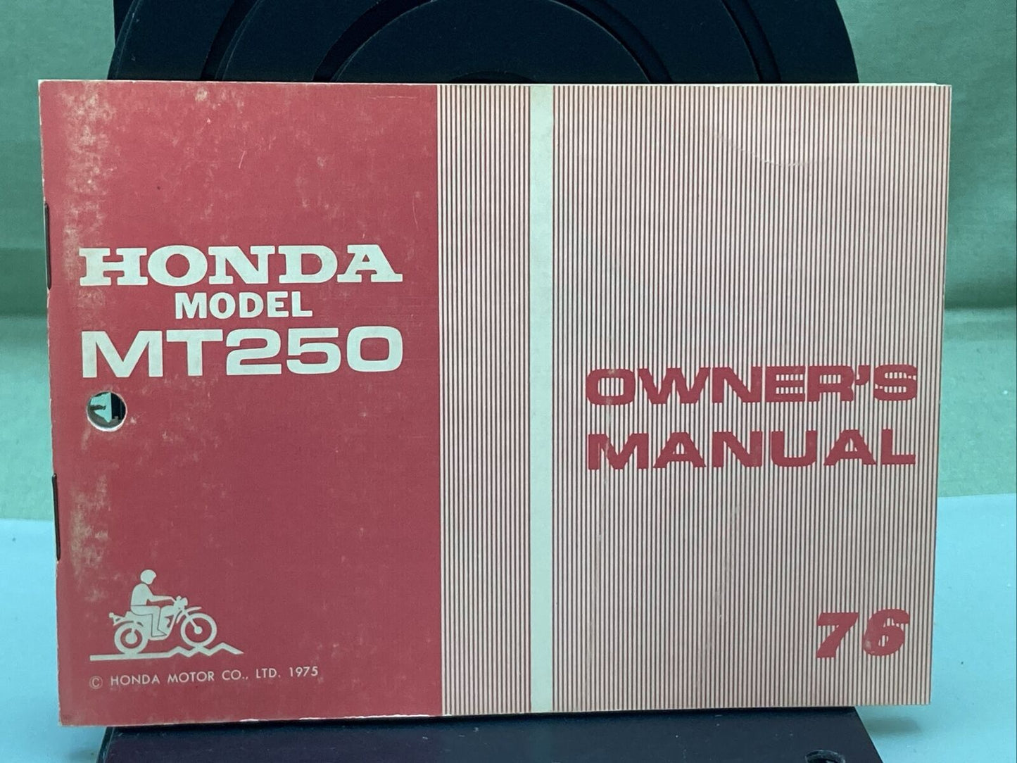 GENUINE HONDA 3135804 MT250 OWNER'S MANUAL '76